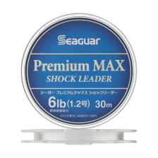 Флюорокарбон Kureha Seaguar Premium MAX Shock Leader #1,2 0,185мм 30м (clear)