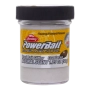 Паста форелевая Berkley PowerBait Natural Scent Glitter Trout Bait 50гр Crustacean #Crustacea White