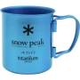 Кружка Snow Peak Ti-Single Cup 450 Blue