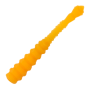 Приманка силиконовая Ojas Bony Leech 55мм Чеснок #Orange (fluo)
