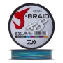 Шнур плетеный Daiwa J-Braid X8 #6 0,35мм 300м (multicolor)