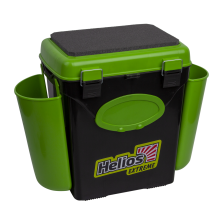 Ящик зимний Helios FishBox односекционный 10л зеленый