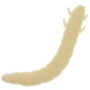 Приманка силиконовая Soorex Pro King Worm 55мм Cheese #125 Ivory