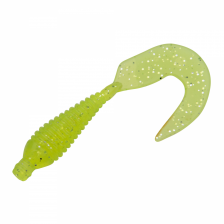 Приманка силиконовая Ojas Sorry Zander 34мм Рак/рыба #Chartreuse tr