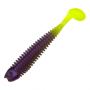 Приманка силиконовая Boroda Baits Shemaya 135мм #Фиолетовый Перламутр/Лимон