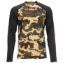 Термофутболка Simms Lightweight Baselayer Top L CX Woodland Camo