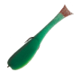 Поролоновая рыбка Leader на офсетном крючке 90мм #28 UV