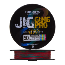 Шнур плетеный Tokuryo JiggingPro X8 PE #3,0 0,26мм 150м (5color)