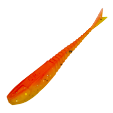 Приманка силиконовая Crazy Fish Glider 2,2" кальмар #15d Fire Orange