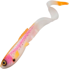 Приманка силиконовая Abu Garcia Beast Curl Tail New 21см #Albino Trout