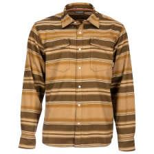 Рубашка Simms Gallatin Flannel LS Shirt L Dark Bronze Stripe