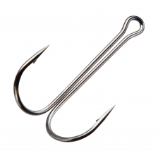 Крючок двойной Jig It Long Double Hooks #1/0 Black Nickel (10шт)