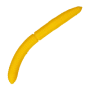Приманка силиконовая Libra Lures Fatty D'Worm 65мм Cheese #008 Dark Yellow