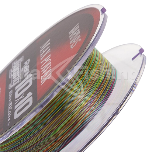 Шнур плетеный Varivas Avani Jigging 10×10 Max Power PE X8 #0,6 0,128мм 300м (multicolor) - 3 рис.