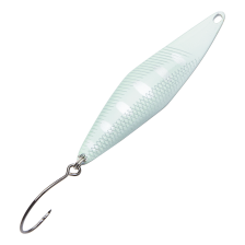 Блесна колеблющаяся Timon Tricoroll Spoon 19гр #Pearl & Glow