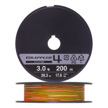 Шнур плетеный Shimano Grappler 4 PE #3,0 0,285мм 200м (5color)