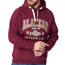 Толстовка Alaskan Promo Hoodie S Claret