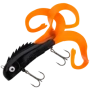 Приманка силиконовая Chaos Tackle Medussa Mini #Black/Orange
