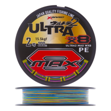 Шнур плетеный YGK Ultra2 Max WX8 #1,5 0,205мм 300м (5color)