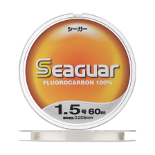 Флюорокарбон Kureha Seaguar #1,5 0,205мм 60м (clear)