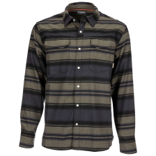 Рубашка Simms Gallatin Flannel LS Shirt S Carbon Stripe