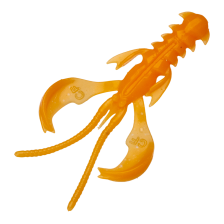 Приманка силиконовая Crazy Fish Nimble 1,6" кальмар #77 Toxic Orange