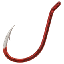 Крючок одинарный BKK Red Octopus Beak #8 (7шт)