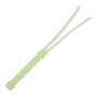 Приманка силиконовая Higashi Double tail worm 2" #Luminous Green