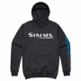 Толстовка Simms Fast Walleye 2XL Charcoal Heather