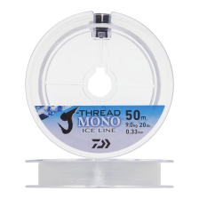 Леска монофильная Daiwa J-Thread Mono Ice Line 0,33мм 50м (clear)