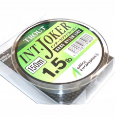 Леска монофильная Office Eucalyptus Intercept Joker Hard Nylon Line #0,6 0,128мм 2,1Lb 150м (stealth gray)