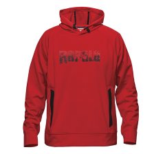Толстовка Rapala Logo Splash Hoodie XL Red