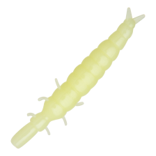 Приманка силиконовая Nikko Caddisfly Larvae L 38мм #Cream