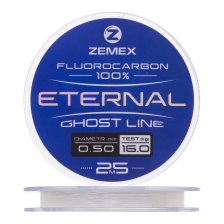 Флюорокарбон Zemex Eternal 100% Fluorocarbon 0,50мм 25м (clear)