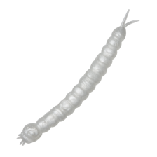 Приманка силиконовая Libra Lures Slight Worm 38мм Cheese #004 Silver Pearl