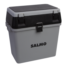 Ящик рыболовный Salmo 2-х ярусный (5 частей) 39,5x24,5x38см серый