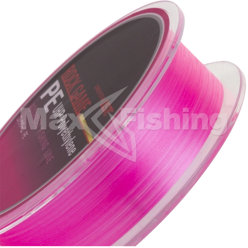 Шнур плетеный LineSystem Rock Game PE #0,3 0,098мм 100м (pink) - 2 рис.