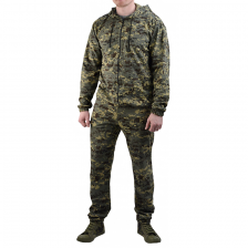 Костюм трикотажный Ursus ТИР-3 куртка/брюки 56-58 серо-зеленый цифра