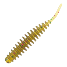 Приманка силиконовая Lucky John Pro Series Ultraworm 1,4" #S21