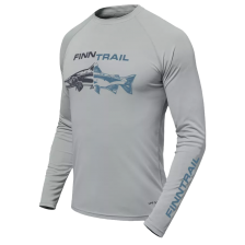 Лонгслив Finntrail Wave Fish 6611 M Grey