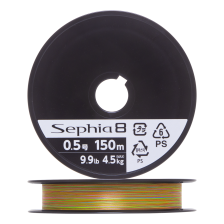 Шнур плетеный Shimano Sephia 8 #0,5 0,117мм 150м (5color)