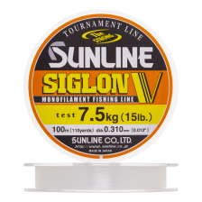 Леска монофильная Sunline Siglon V #3,5 0,310мм 100м (clear)