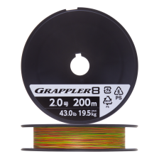 Шнур плетеный Shimano Grappler 8 PE #2,0 0,235мм 200м (5color)