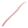 Приманка силиконовая Marukyu Power Isome Large (15шт) #Pink 9595 (Jp)