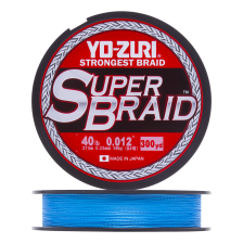 Шнур плетеный Yo-Zuri PE Superbraid 0,32мм 270м (blue)