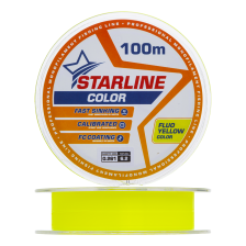 Леска монофильная IAM Starline 0,261мм 100м (fluo yellow)