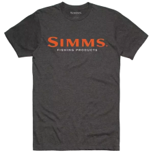 Футболка Simms Fly Patch T-Shirt L Charcoal Heather