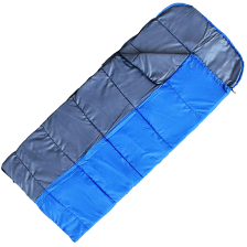Спальный мешок Woodline Camping+ 300 синий/серый