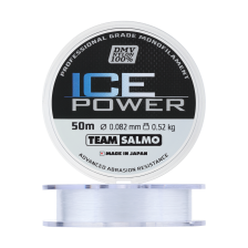 Леска монофильная Team Salmo Ice Power 0,082мм 50м (clear)