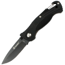 Нож складной туристический Ganzo G611 черный